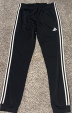 nwt women s Adidas black training slim pants with pockets size small 3 stripes