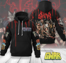 Gwar band Hoodie AOP 3D Size S-5XL Gifl For Fan Black M1R82