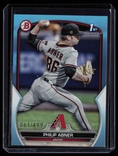 2023 BOWMAN DRAFT SKY BLUE PHILIP ABNER RC 061/499 ARIZONA DIAMONDBACKS #BD-165
