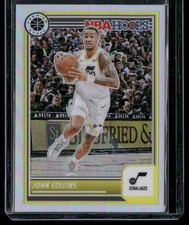 2023-24 Hoops Premium Stock #97 John Collins Silver Prizm