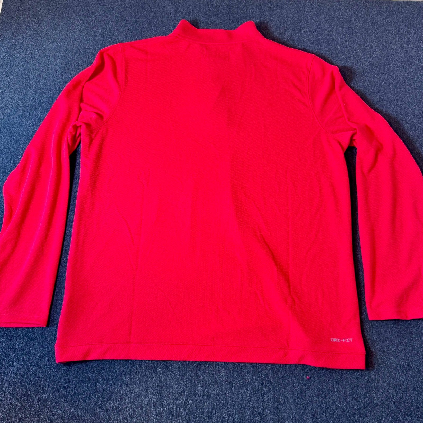 JORDAN Team Dri-Fit Red 1/4 Zip Golf Training DQ7913-657 Red XL Tall LS Shirt thumbnail 3