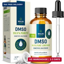 DMSO 99.9 Pharmaceutical Grade Liquid - 3.38 fl. oz  Pure Dimethyl Sulfoxide D
