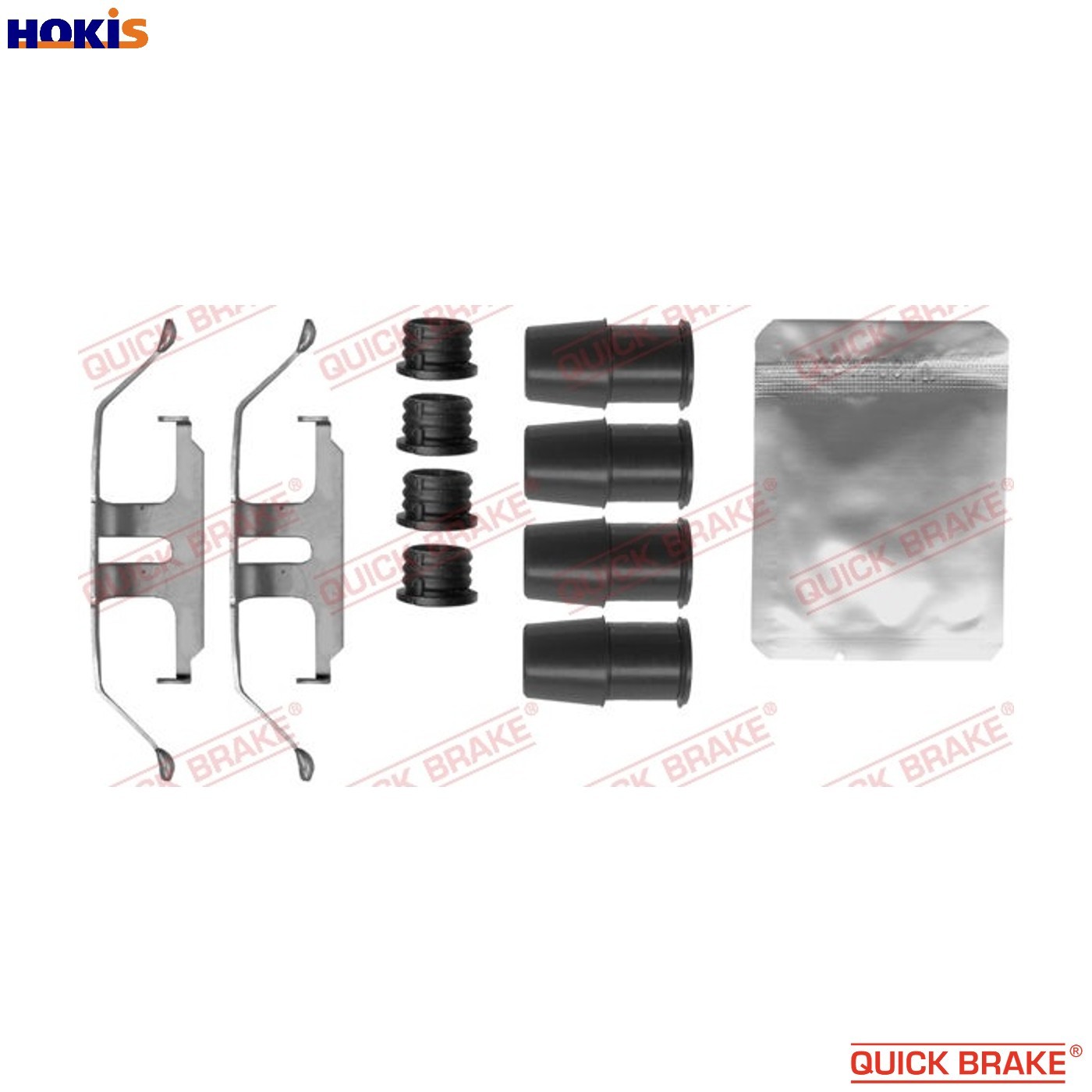 QUICK BRAKE Accessory Kit, disc brake pads BMW 109-1884 - Image 12