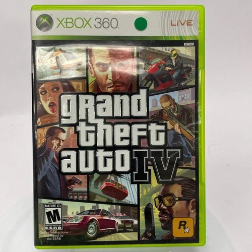 Grand Theft Auto IV (Microsoft Xbox 360, 2008)