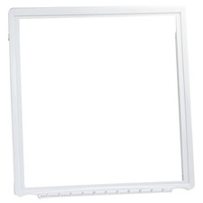241969501 Refrigerator Shelf Frame 18.1" x 17.3" Without Glass Crisper Pan ...