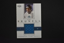 Mark Brunell 2000 Upper Deck Legends Legendary Game Jersey Memorabilia #LJ-MB