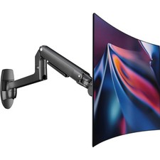 Ergounion Monitor Wall Mount for Flat or Curved Screens up to 38" Within 25 lbs