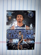 Topps Bowman Chrome Greatness Loading Joan Beringer #GL-17 Timberwolves Rookie …