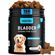 Dog Bladder Chews - Urinary Tract Support for Dogs with Cranberry D-Mannose...