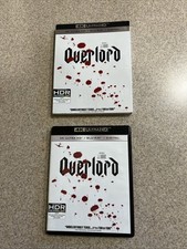 Overlord 4K UHD  Blu-ray; No Digital W/Slipcover Free US Box Shipping 