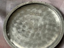 Zenith 146 chronograf    Case back  37 mm   Steel  ref. 27 908.