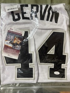 George Gervin #44 San Antonio Spurs Autographed Basketball Jersey JSA