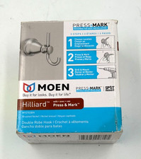 Moen MY2703BN Hilliard 2 in. W X 2.34 in. L Brushed Nickel Robe Hook