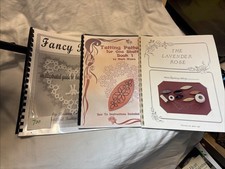 Lot Tatting Booklets Nice GreatLavender Rose, Fancy Pants, Tatting Patterns 700