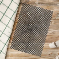  6 Pcs Plastic Canvas Mesh Sheets 30x20cm Craft Hand Stitching Pad