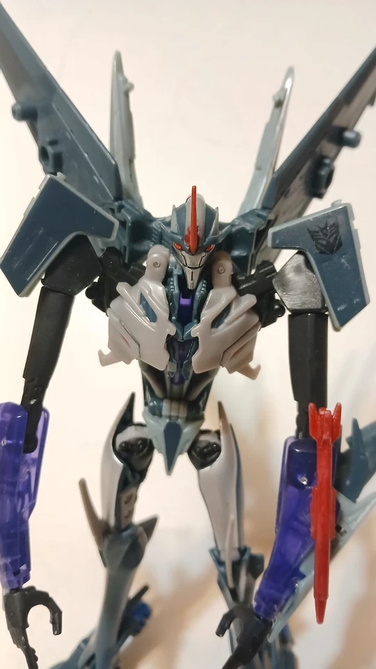 Transformers Prime Robots in DIsguise Starscream Voyager Series 1 RID Incomplete - Image 2 of 4