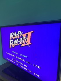 Rad Racer & Rad Racer 2 -Nes Games Lot (Nintendo Entertainment System)