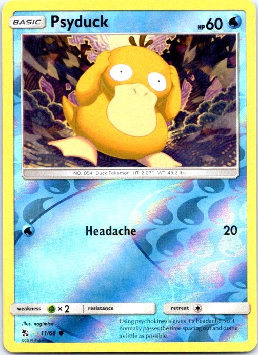 Psyduck Common Hidden Fates 11/68 NM NM-LP