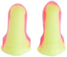 by Honeywell Laser Lite High Visibility Disposable Foam Earplugs, Pink/Yellow...