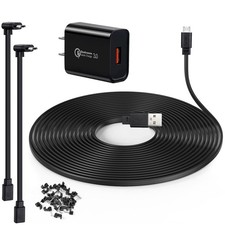 50 ft Extension Cable for Wyze Cam Pan v3, Wyze Cam v4, Wyze OG, Wyze Cam v3 ...