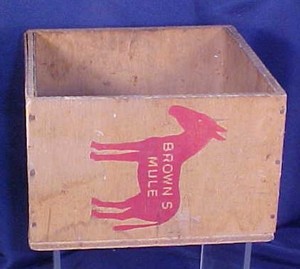where to buy brown mule chewing tobacco Brown's Tobacco, Original Box, Sample & Printing Plate. Roadshow Collectibles Vintage Style Browns Mule Chewing