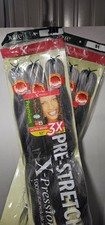 3x 3Pack OUTRE Braids X-Pression Kanekalon 3X Ultra Pre-Stretched Braid 52" 51