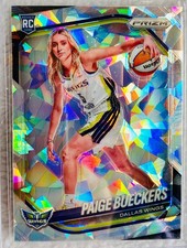 2025 WNBA Panini Prizm Cracked Ice PAIGE BUECKERS Rookie 147 🏀 New in Protector