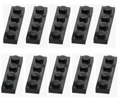 LEGO  10x Platte 1x4 Black 371026 3710 Schwarz MOC Plate Bauplatte Star Wars