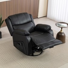 HOMCOM Relaxsessel mit Massagefunktion Elektrisch TV-Sessel mit Liegefunktion