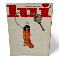 Vintage Lui French Magazine No. 84 January 1971 Marisa Berenson