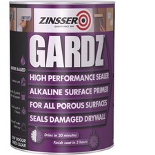 Zinsser GS500 Gardz Sealer Primer 500ml - Deep Penetrating Waterproof Solution