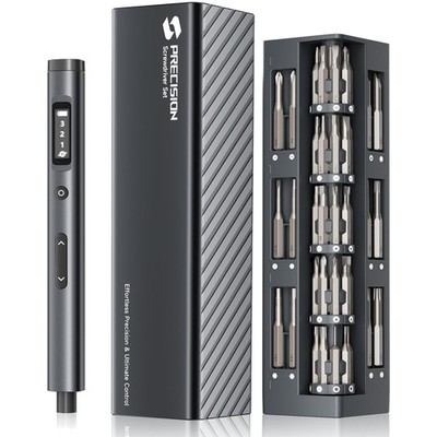 3.7V Mini Electric Screwdriver, 57-in-1 Magnetic Screwdriver Set, Precision S...