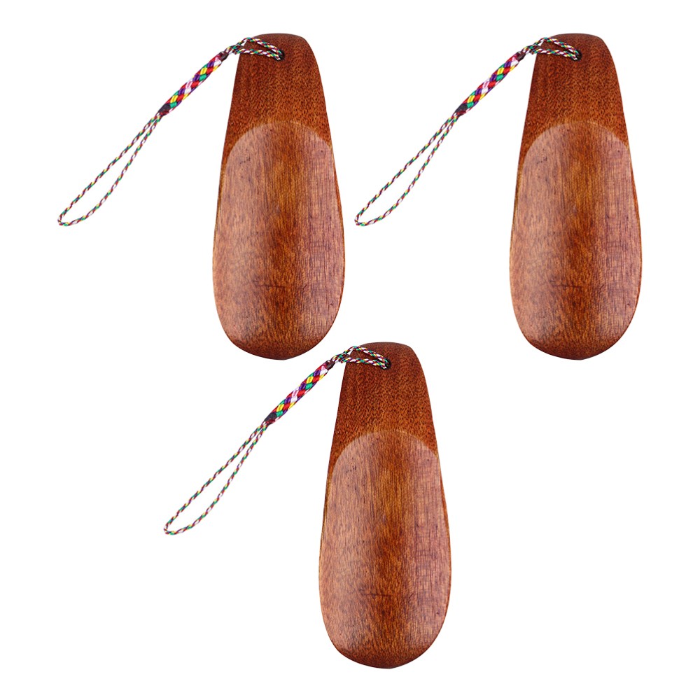 APL 3 Pezzi Calzascarpe in Legno da Viaggio Uomo per Casa Calzascarpe