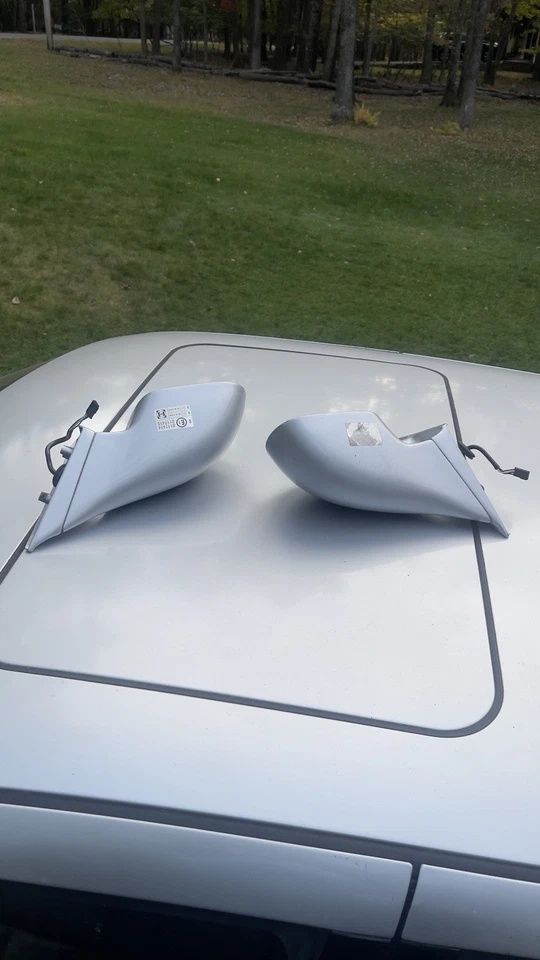 ESPEJOS LATERALES CONVERTIBLES BMW E36 CUPÉ 95-99 PLATA ÁRTICA CONDUCTOR Y PASAJERO Foto 4 de 4