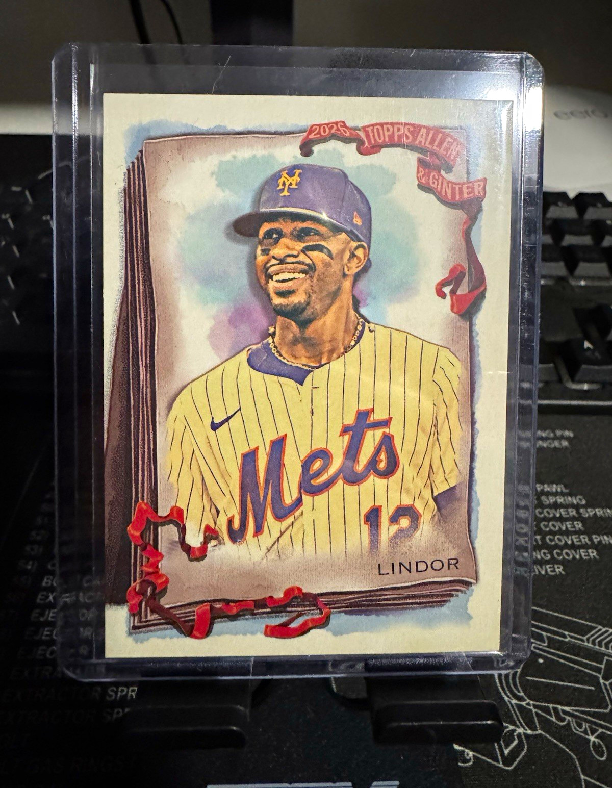 Topps 2026 Allen & Ginter World's Champions Francisco Lindor Mets #1