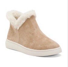 Happy Grey Kids Beige Gold Boots Size 5