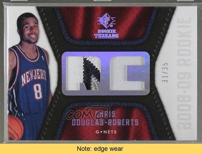2008-09 SP Rookie Threads 31/35 Chris Douglas-Roberts #RT-CD Patch READ 2d0