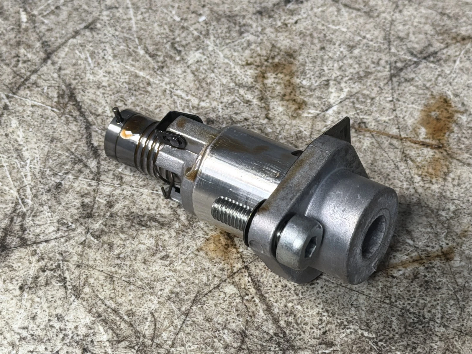 09-17, 2009-2017 yamaha fz6r CAM CHAIN CAMSHAFT TENSIONER 20S-12210-10-00 image 2