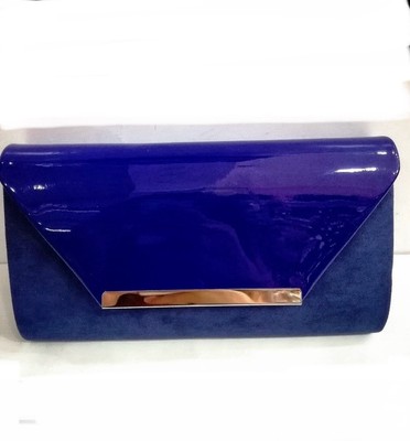 DAMEN TASCHE ZEREMONIE ROYALBLAU MIT VERSTELLBAREM KETTENRIEMEN