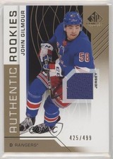 2018 Upper Deck SP Game Used Authentic Rookies Gold Jersey /499 John Gilmour i9x