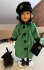 Avon 2000 Special Memories Porcelain Collectible Doll w/Scottie Dog on Leash — photo 2