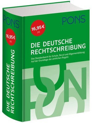 Pons Die deutsche Rechtschreibung | deutsch