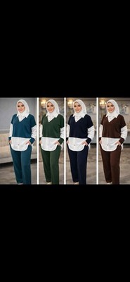 Soft and lightweight summer set for women. Comfortable, modest, and elegant.