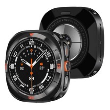 For Samsung Galaxy Watch Ultra 47mm 2024/2025 Metal Armor Case with Back Cover