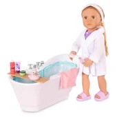 Our Generation Deluxe Bubble Bathtub Set NEW Free P&P