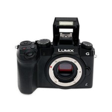 AS-IS Panasonic Lumix DMC-G7 16MP MFT M43 Digital Camera Body Spot On Sensor