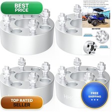 HHCSOP 4x4 Wheel Spacers 2 inch 4x101.6 62mm Hub Bore 1/2x20 Studs