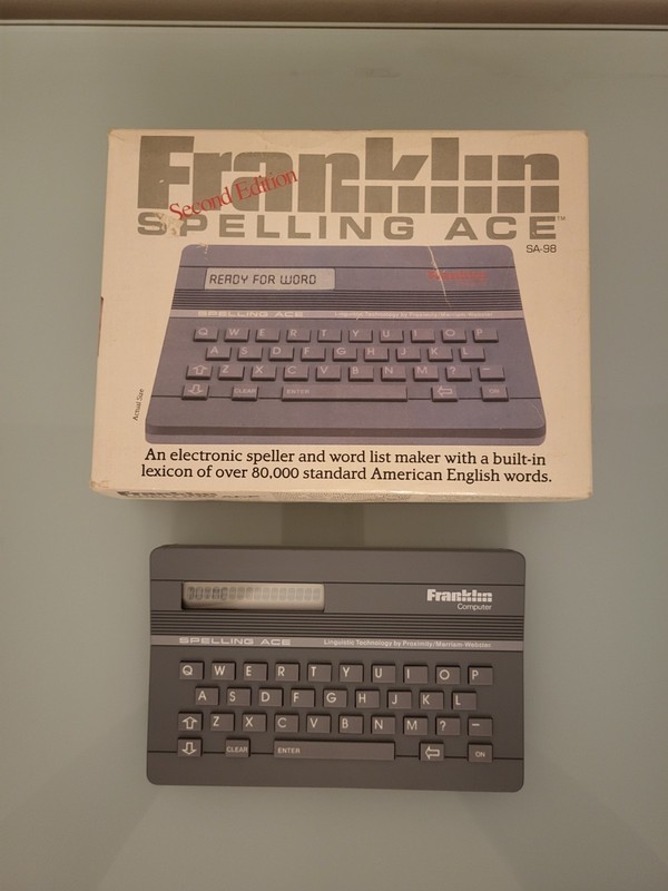 Franklin Spelling Ace SA-98 Second Edition In Box! 
