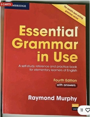 Cambridge Essential Grammar in Use Fourth Edition with Answers by Raymond Murphy