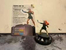 Marvel Heroclix X-men 97 Marvel Girl 038 Super Rare W/card